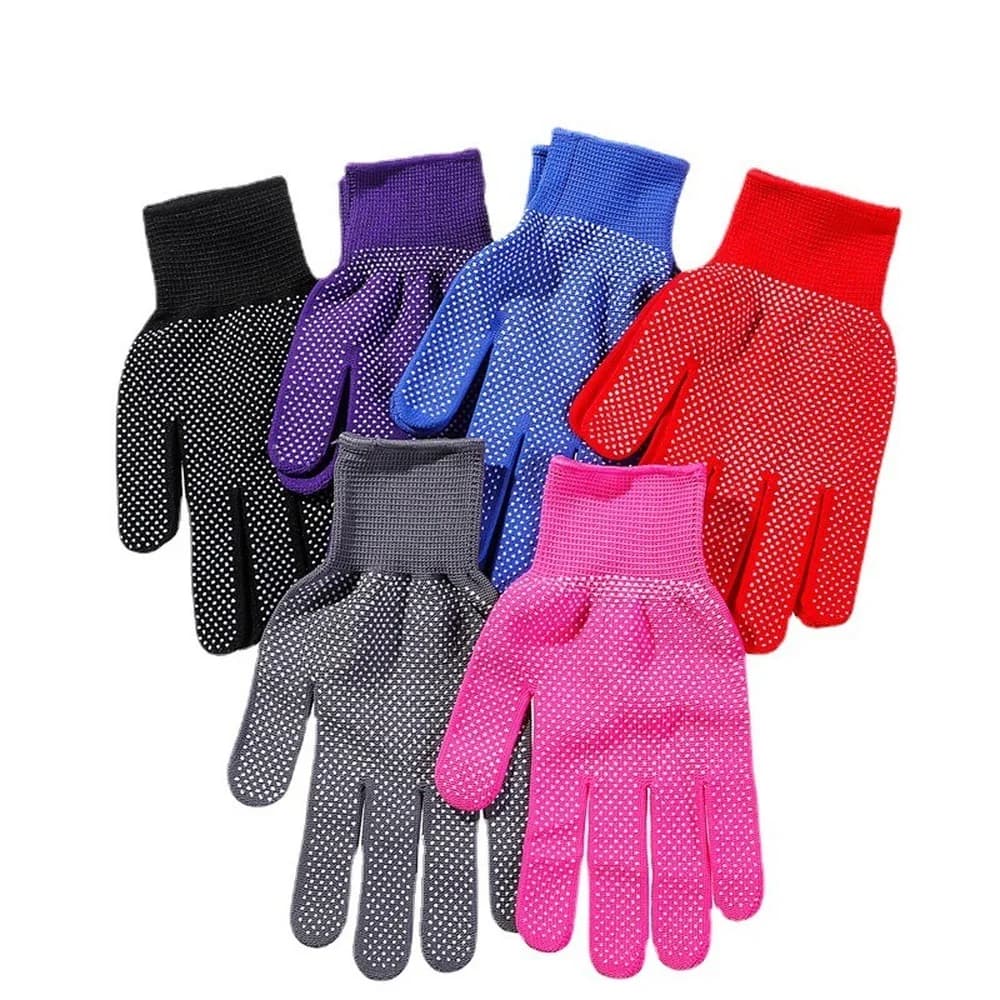 20 pairs of new double-sided gloves for hairdressers, heat resistant and anti-coating, for ironing and curling hair, tools for beauty salons