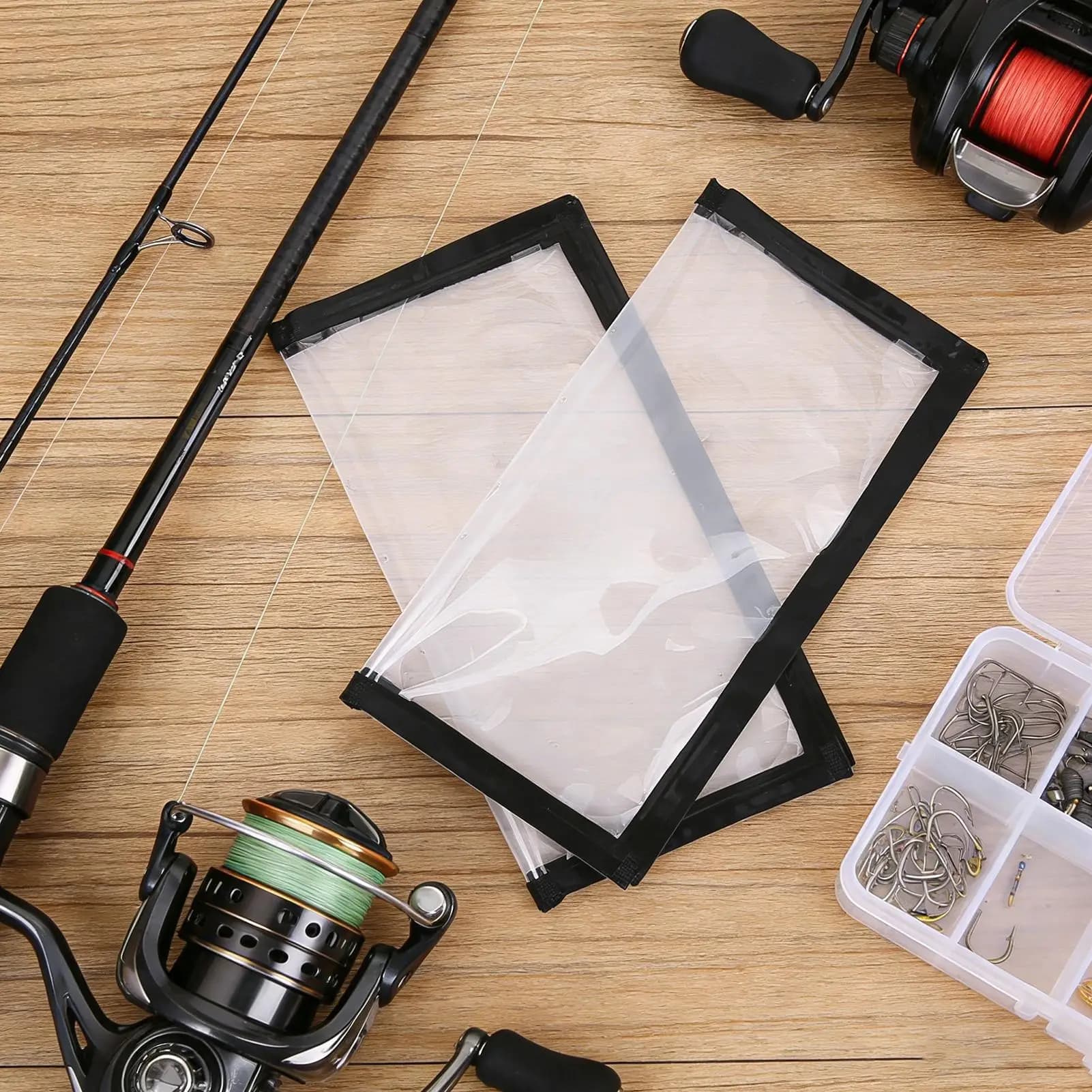 PVC Transparent Bag for Esche, Protective Case for Ami Fishing, Portable Bag for Conservation Fishing Equipment