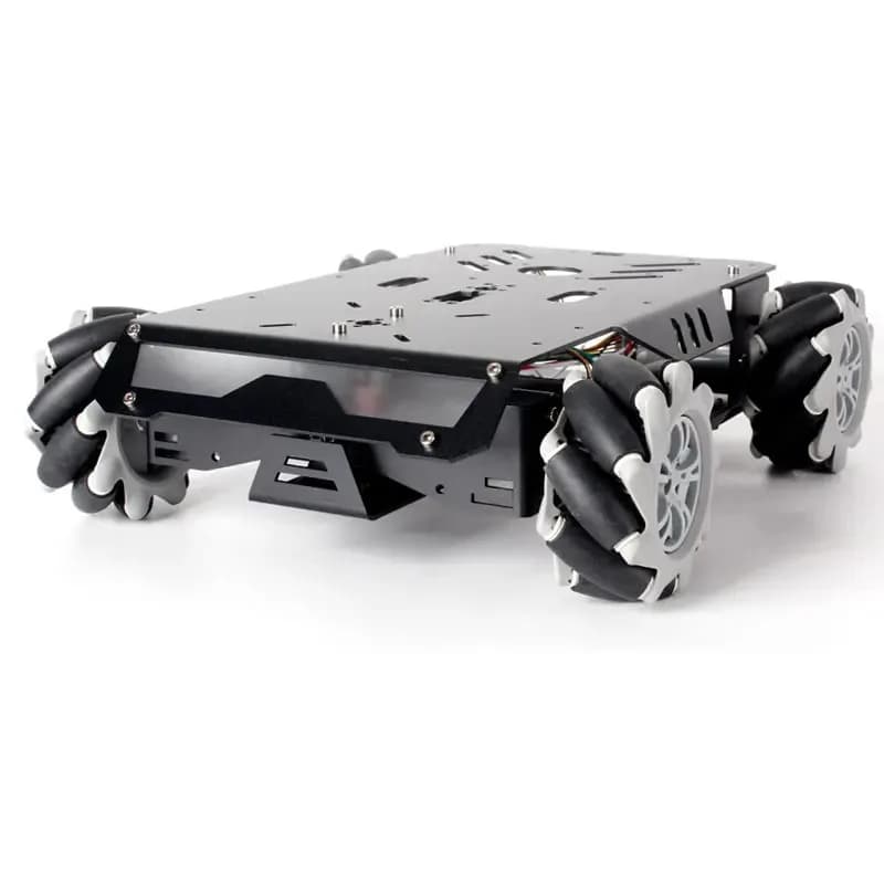 Carico da 25 kg RC Tank V3 Mecanum Wheel Robot Car per Arduino Robot Kit fai da te con motore encoder e kit robot programmabile con impugnatura Ps2