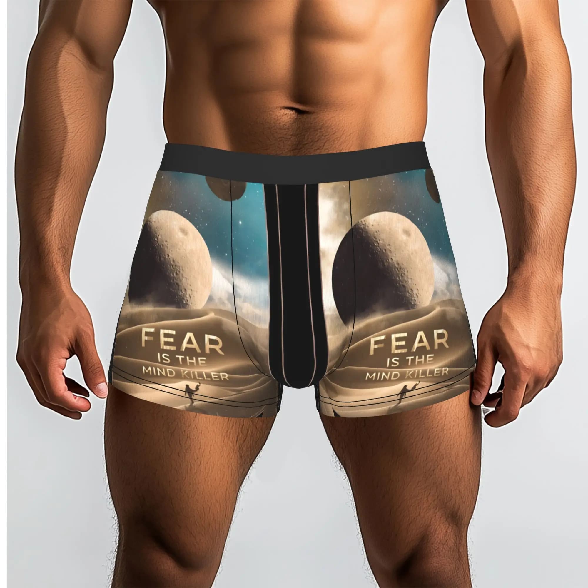 Moons, Muad’Dib on Arrakis DUNE Mutande traspiranti Mutande da uomo Pantaloncini comodi Boxer Briefs