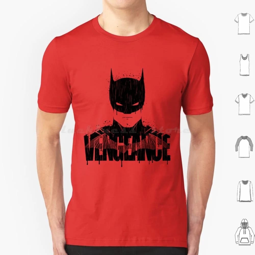 Dark Vengeance T Shirt Uomo Donna Bambini 6xl Getsousa Comics Film Supereroe Videogiochi Silhouette scura Cultura pop Freak Geek