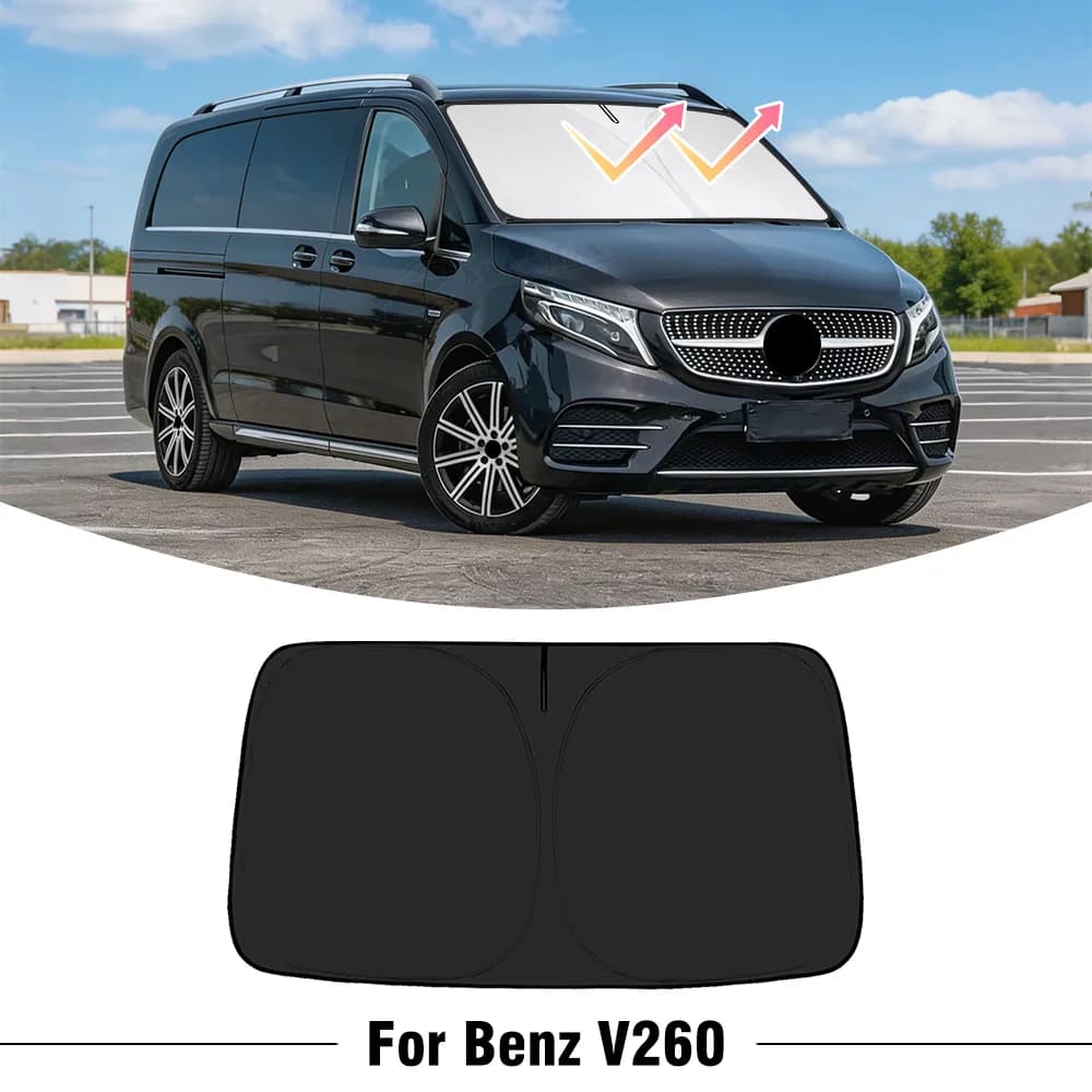 Parasole per Parabrezza Mercedes Benz V260, Copertura per Finestrino Anteriore, Protezione UV, Accessori Auto