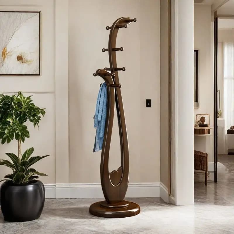 Soggiorno Appendiabiti di lusso in piedi Spogliatoio Appendiabiti Appendiabiti portatile Abbigliamento Percheros De Pared Mobili nordici