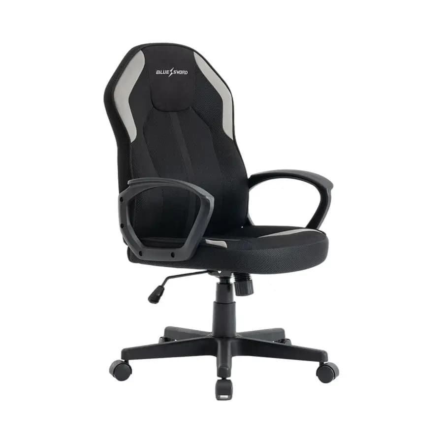 Sedia da Gaming Ergonomica in Rete, Portata 150 kg, Sedia da Ufficio Traspirante con Schienale Alto e Supporto Lombare Regolabile, Sedia Girevole da Scrivania