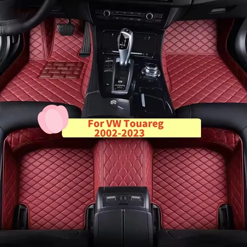 Personalized Car Mats for VW Touareg 2002 2004 2005 2006 2007 2008 2009 2010 2011-2023 Car Mats Piede Coche Accessories