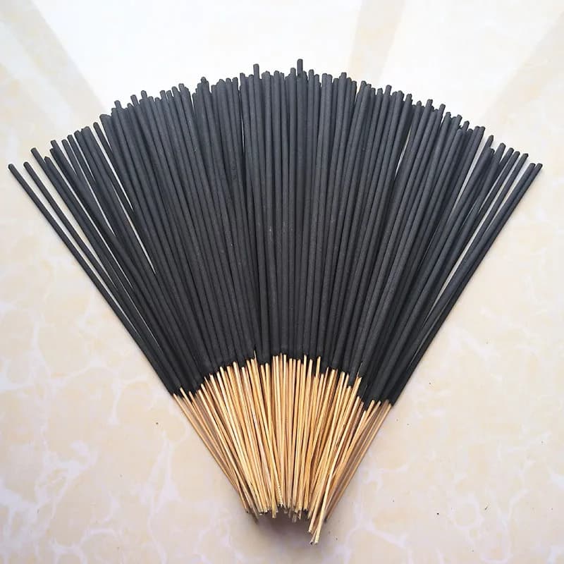 33/55/100/220/666 pz/lotto Bastoncini d'incenso naturali giapponesi ai fiori di ciliegio nero, lunghi 22 cm, per profumare la casa, vendita all'ingrosso
