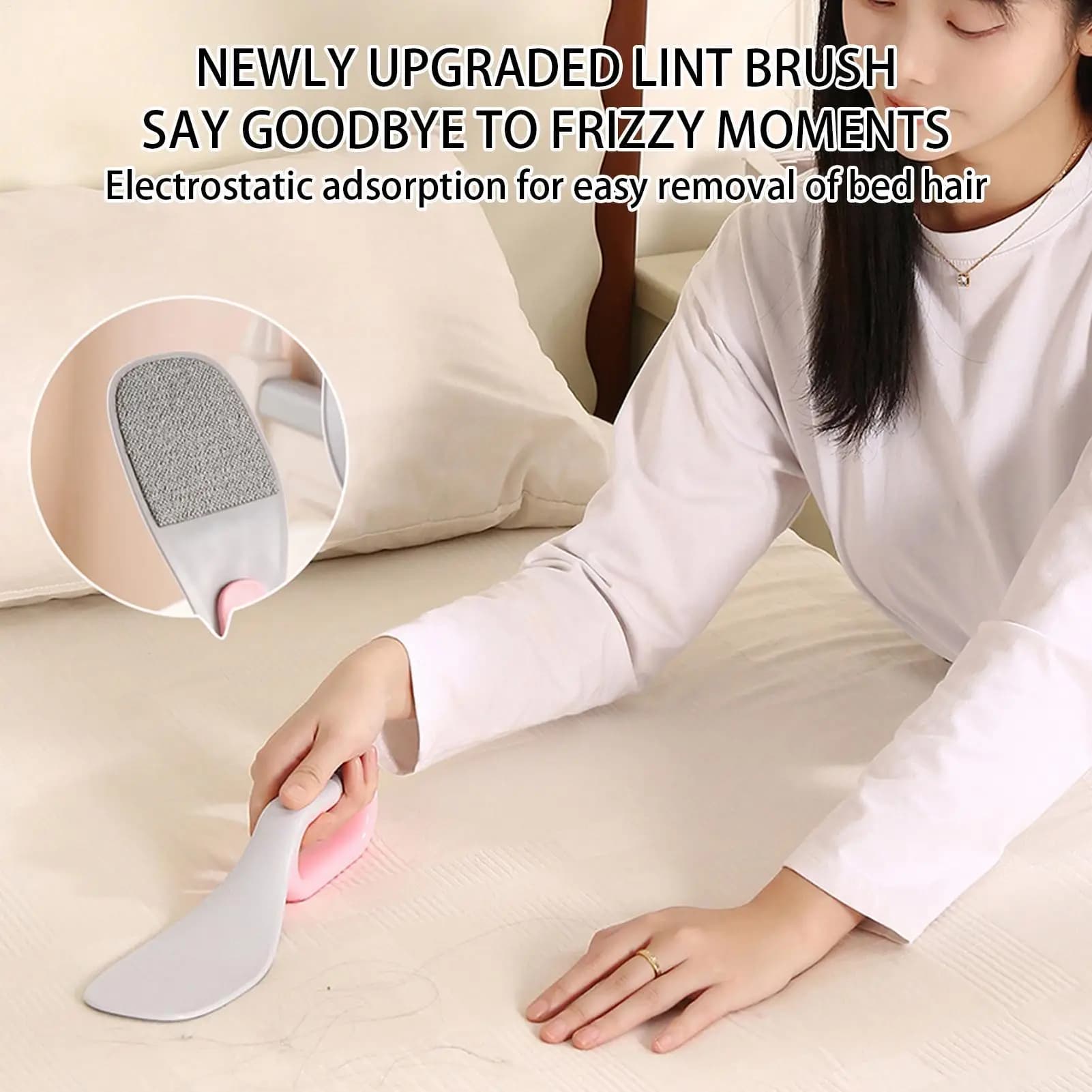 Sollevatore per materassi portatile con manico ergonomico, rimuovi pelucchi e attrezzo per infilare le lenzuola, per organizzare e sollevare materassi in camera da letto