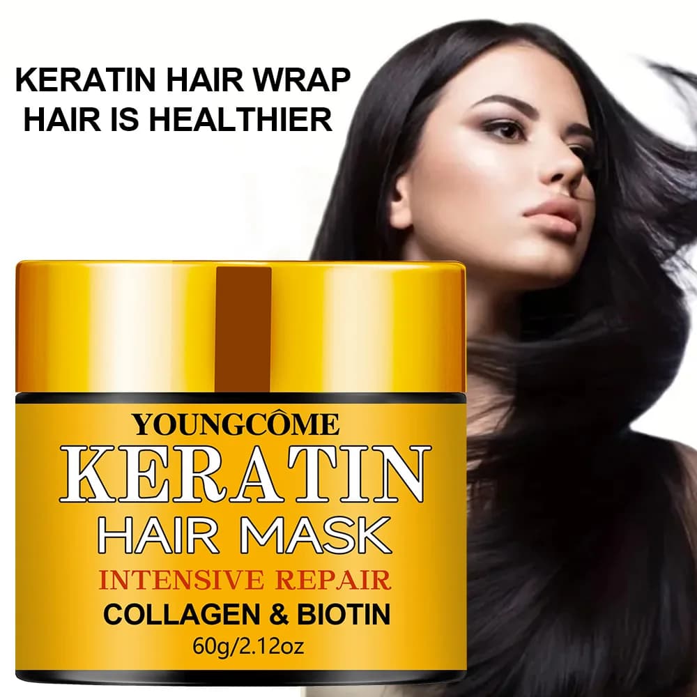 Hair repairs Hair mask Biotin Collagen Keratin treatment Hair conditioner Essential oil for hair Nutrition for dry and damaged hair
