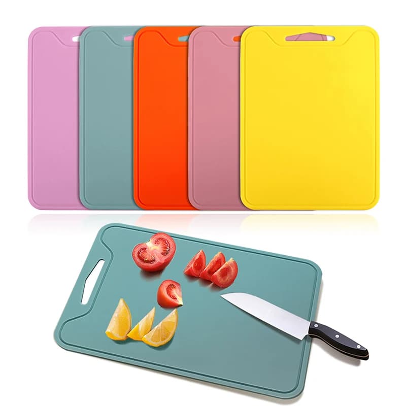 Nuovo tagliere in silicone tappetino antiscivolo per carne e verdure tagliere in silicone lavabili in lavastoviglie stoviglie da esterno BPA