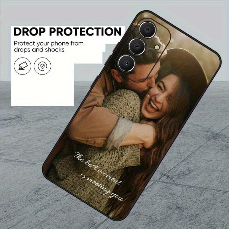 Cover posteriore in TPU personalizzabile fai-da-te con foto per Samsung Galaxy S25 Edge S26 S23 S21 S20 Ultra S10 Plus Lite S24 FE S22 S10e