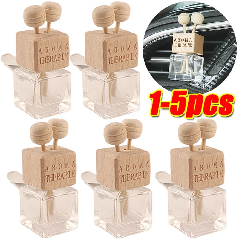 8 ml Car Air Intake Perfume Bottle Automatic Air Deodorant Bottle Perfume Clip Scentage Indoor Car Accessories