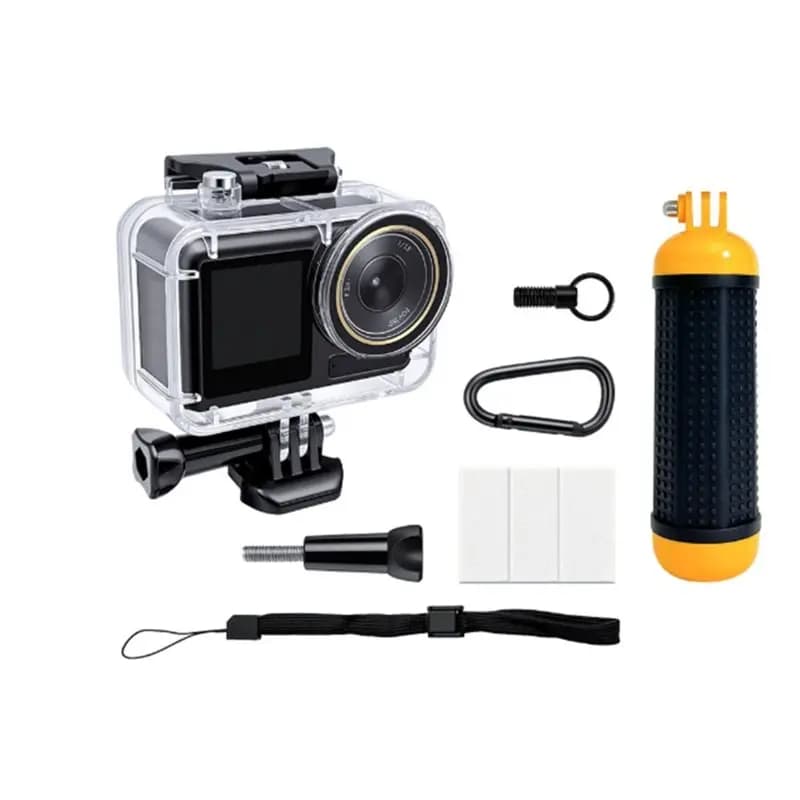 AS95-Protective Shell custodia impermeabile per fotocamera DJI Osmo Action 5 Pro/4/3, accessori per immersioni fino a 50M