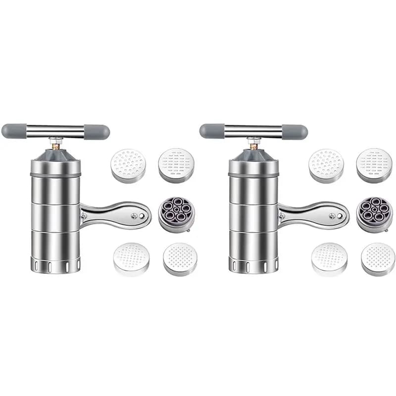 A25U 2X Noodle Making Machine,Stainless Steel Manual Noodles Press,Machine Pasta Maker,Noodle Mould
