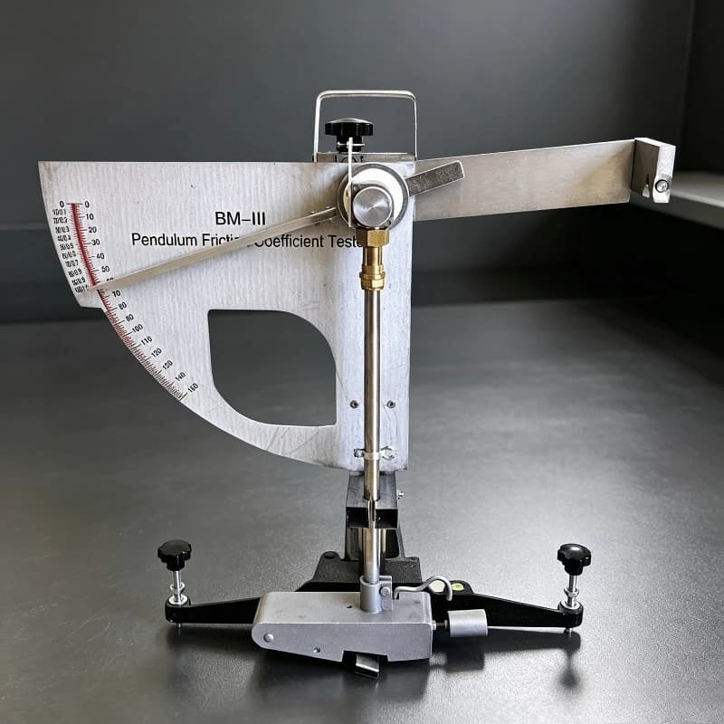 BM-3 High Precision Digital Pendulum Friction Tester for Pavement Aggregate Tile Floor Anti-Skid