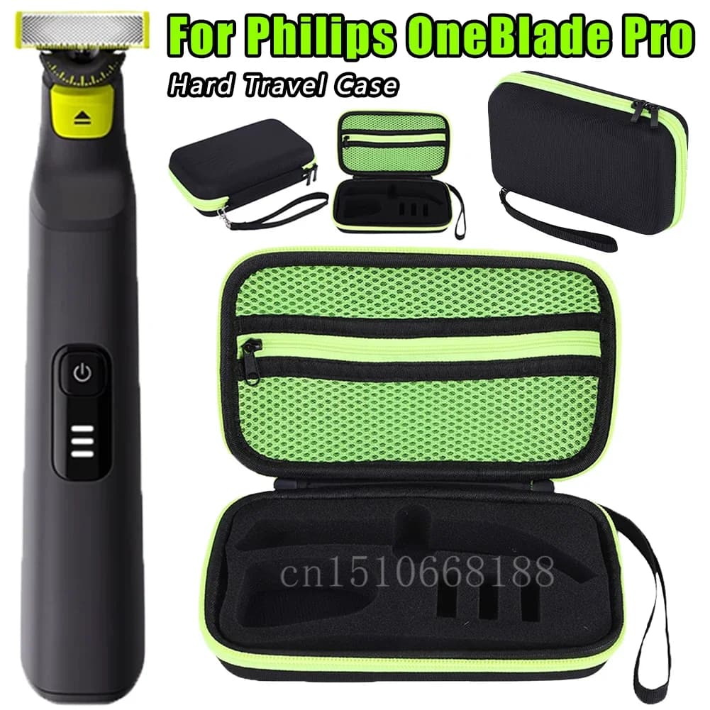 Custodia Custodia portatile EVA Trimmer elettrico Rasoio Custodia da viaggio Custodia protettiva Custodia protettiva per Philips OneBlade Pro