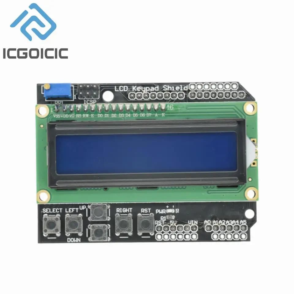 LCD1602 Expansion card input/exit characters LCD keyboard LCD screen LCD display module for Arduino raspberry PI