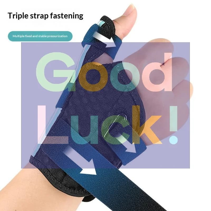 【WA】1Pcs Wrist Thumb Support Protector Tendon Sheath Injury Recovery Thumb Brace Splint Finger Sprain Retainer Band Arthritis