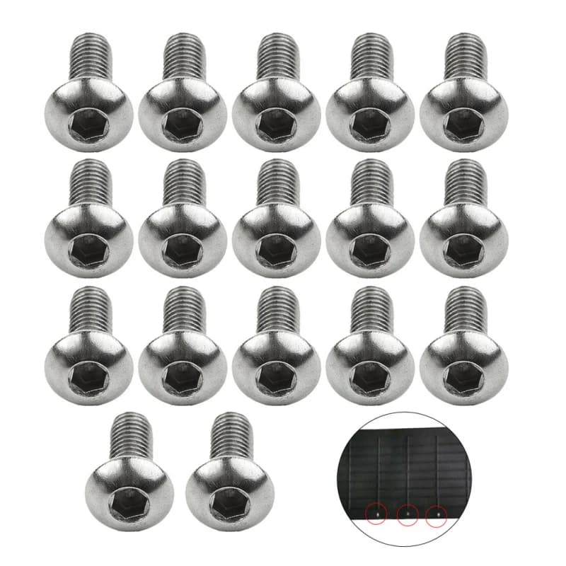 Viti del coperchio della batteria inferiore per Ninebot MAX G30 G30LP G30D Scooter elettrico Parti di viti metalliche in acciaio inossidabile