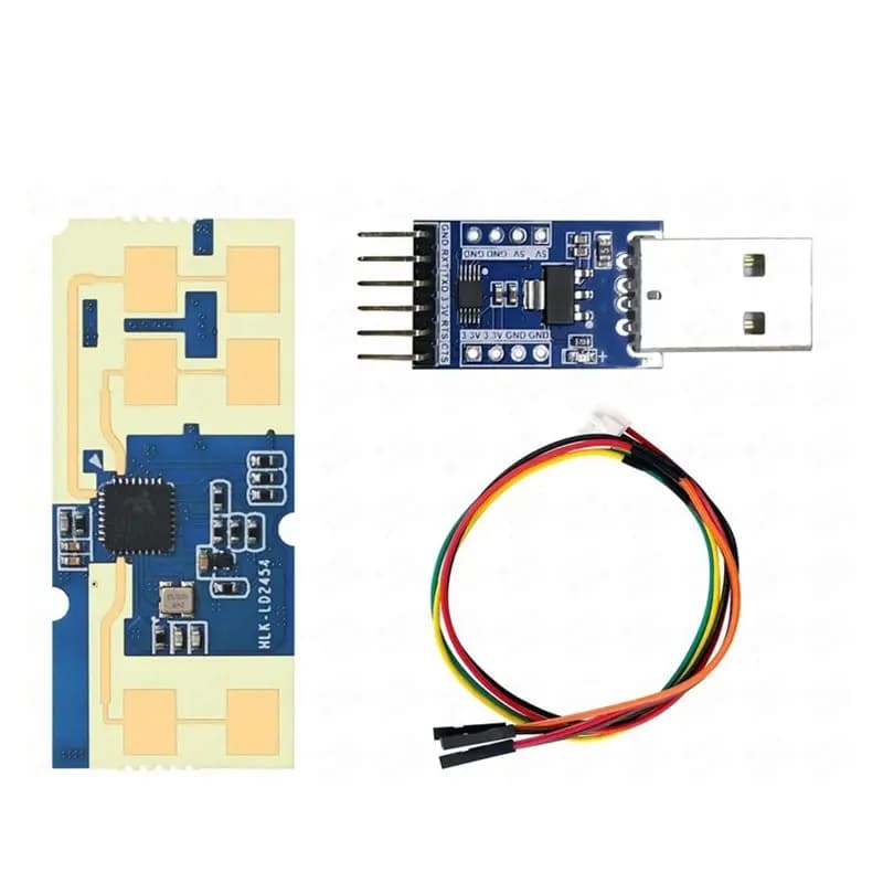 Y43A-LD2416 24G Human Presence Sensor With CH340 Serial Board Radar Module For Smart Home Micro-Motion Static Detection Module