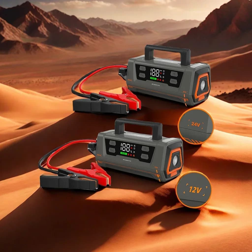 Ricambi auto Booster Avviamento 12v Batteria per auto Avviamento di emergenza 1500A Auto Jumper QC3.0 Avviatore di emergenza per auto portatile Accumulatori e caricabatterie di riserva