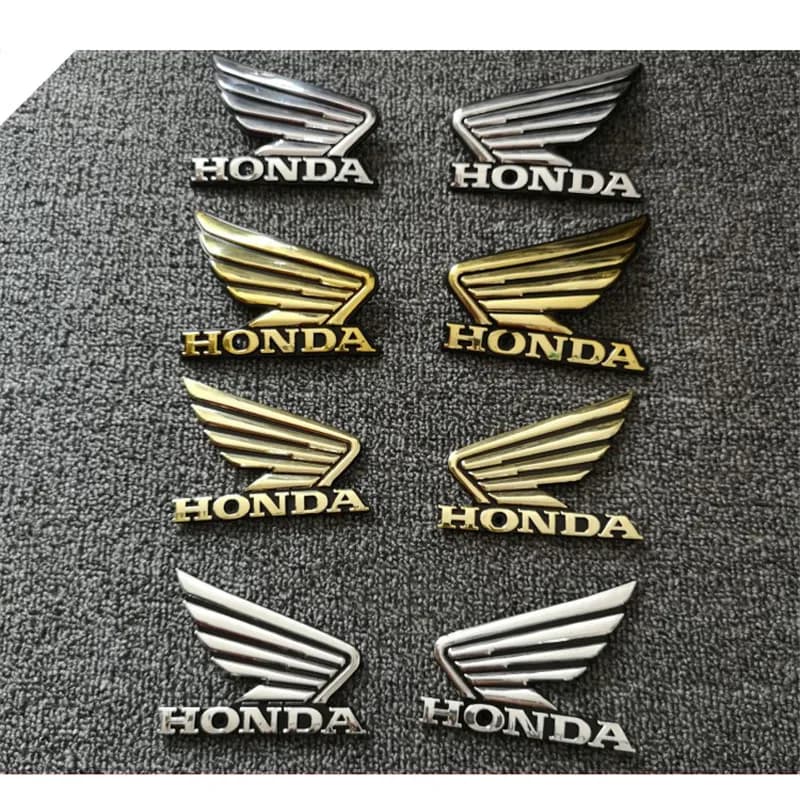 motorbike decal brand Badge Emblem wind moto stickers for honda dio CBR VFR fuel tank sticker motorcycle accessories car style