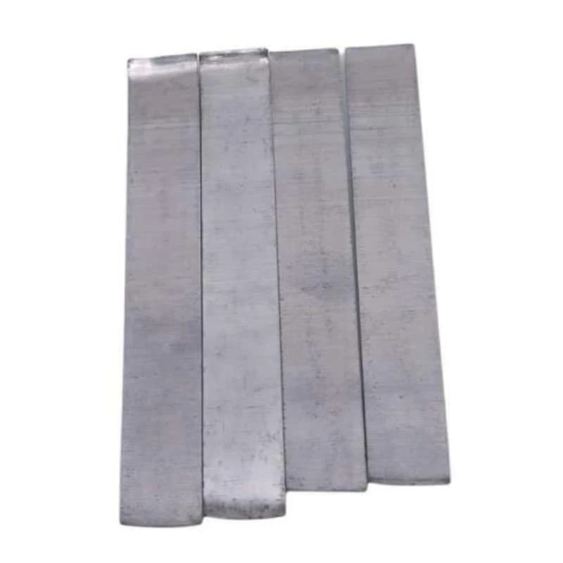 Forniture strisce di piombo strisce attrezzature per rotoli di latta platine accessori argento 52 pezzi 13*100mm pesca utile durevole