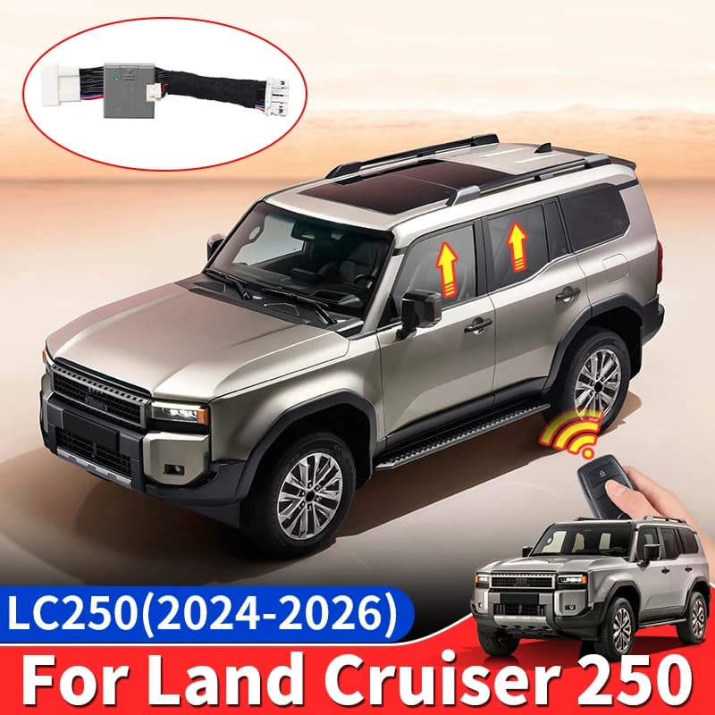 Modulo di Chiusura Automatica Finestrini per Toyota Land Cruiser Prado LC250 2024-2026, Interruttore di Controllo One-Touch, Accessori per Upgrade Auto