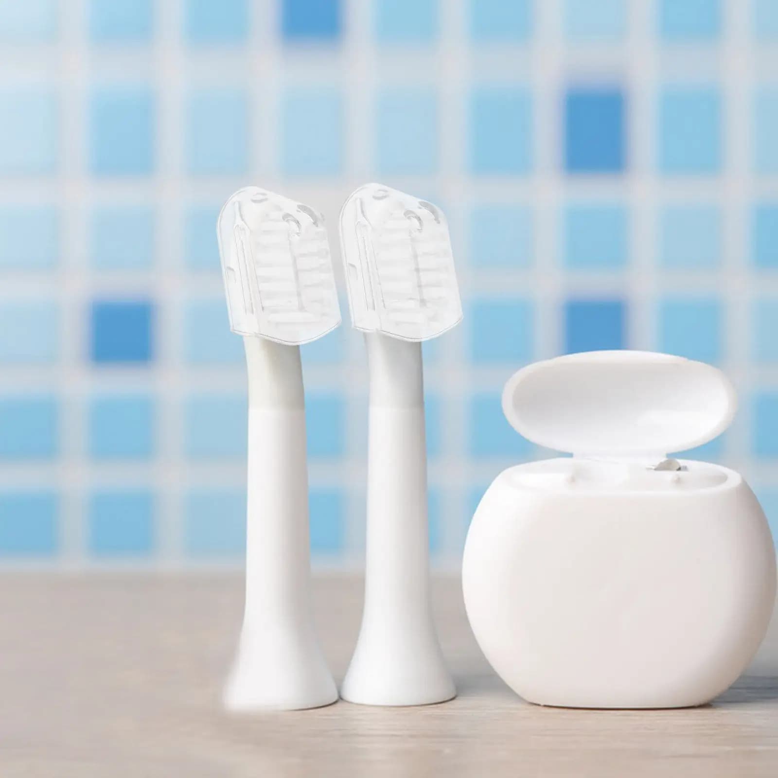 20 Protective Parts for Brush Heads, Protective Covers for Travel and Home, for Manual Brushes and Electric Brushes