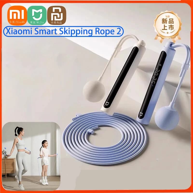 Xiaomi Smart Skipping Jump Rope 2 Digital Counter Calculator Adjustable Calories Sports Fitness Exercise Loss Weight