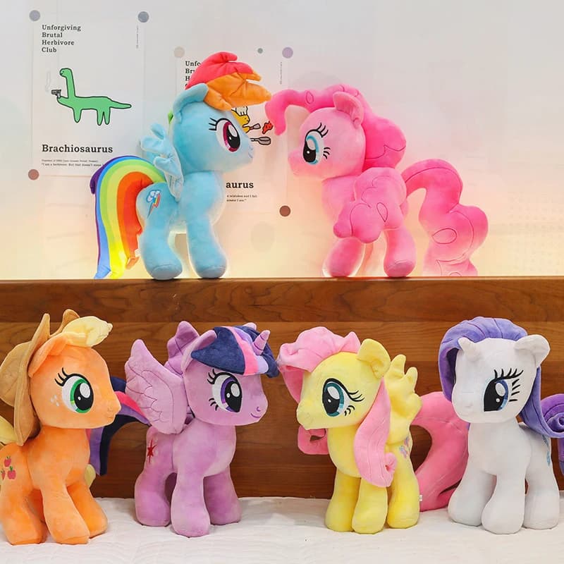 Nuovo Peluche Kawaii a Forma di Cavallo Volante, Bambola Baoli per Bambini – Morbido Animale di Peluche per Regalo di Compleanno e Decorazione Camera delle Ragazze