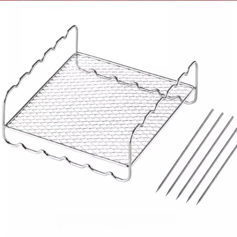 Kit di Accessori per Friggitrice ad Aria con Spiedini