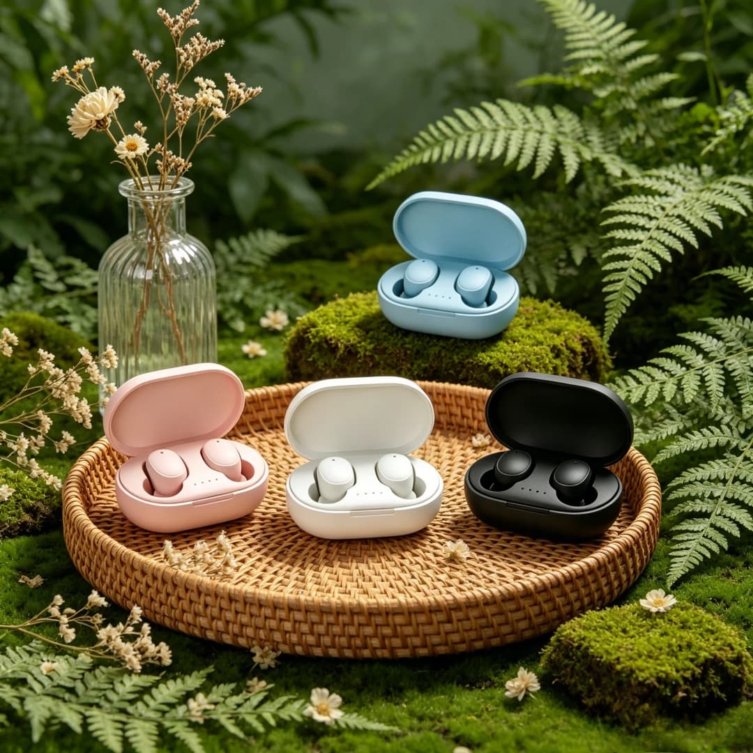 Original A6S Wireless Earphone TWS Bluetooth Headset HiFi Music Headphone Noise Reduction Earbuds Sport Game with Mic
