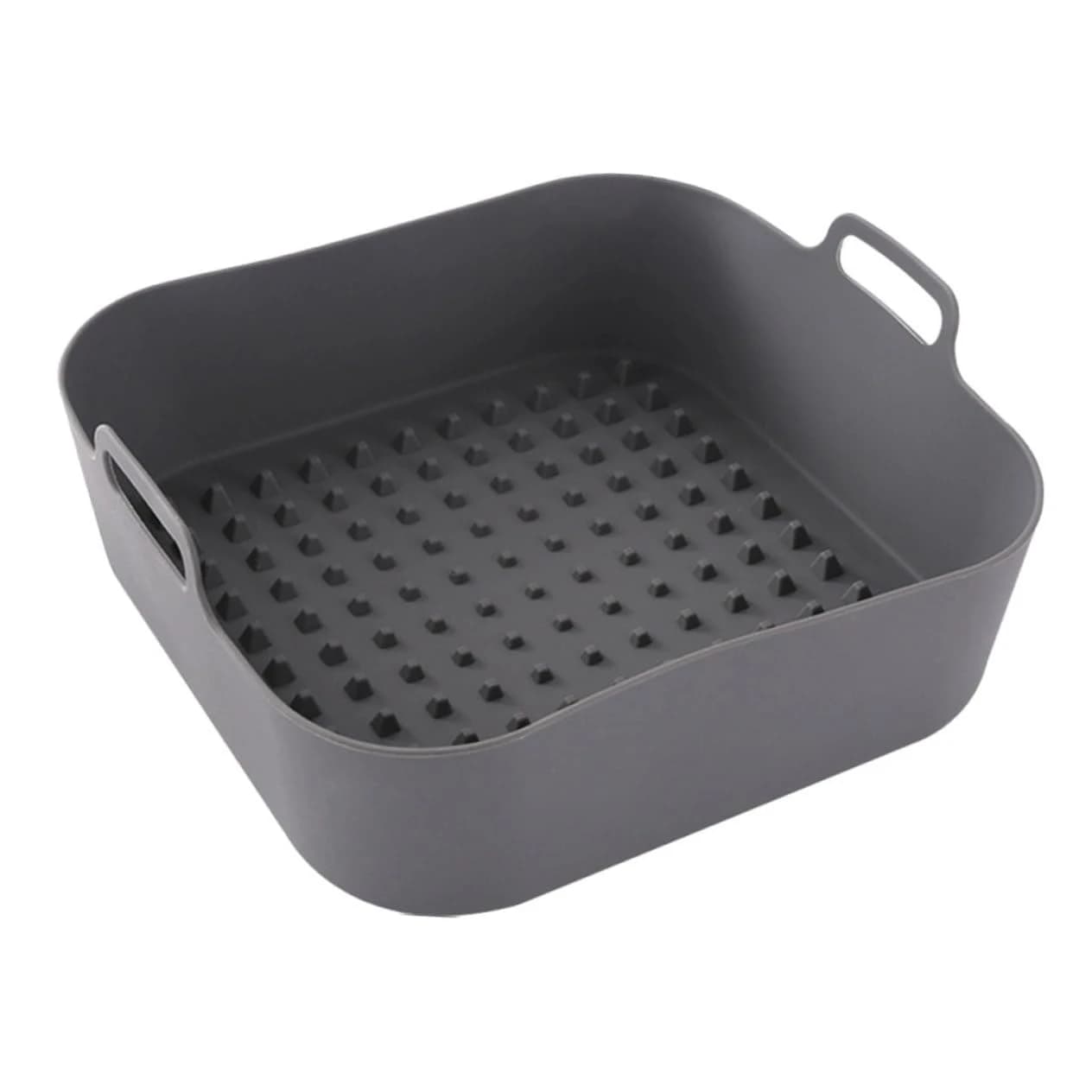 Rivestimenti in Silicone per Friggitrice ad Aria da 20cm, Riutilizzabili e Antiaderenti, Sostitutivi del Carta Forno, per Cestello Friggitrice ad Aria
