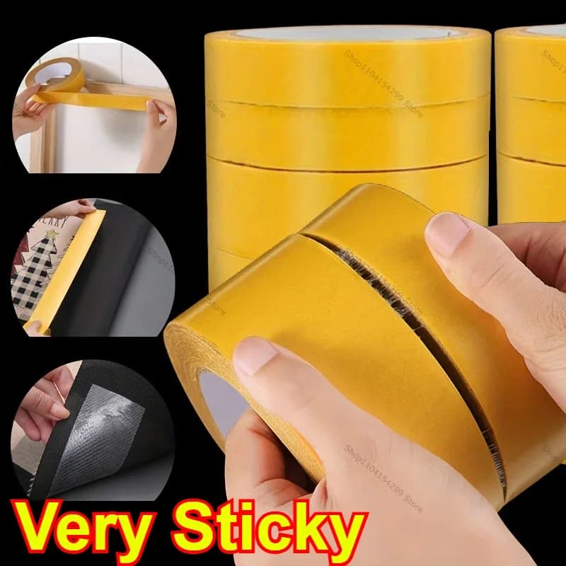 Extra durable biadhesive tape Network waterproof powerful grid mat tape for heavy and super durable fastening binding