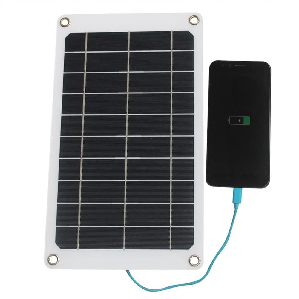 Caricatore solare portatile da 10 W con elevata efficienza di conversione per il campeggio Pannello solare di emergenza impermeabile Ip65