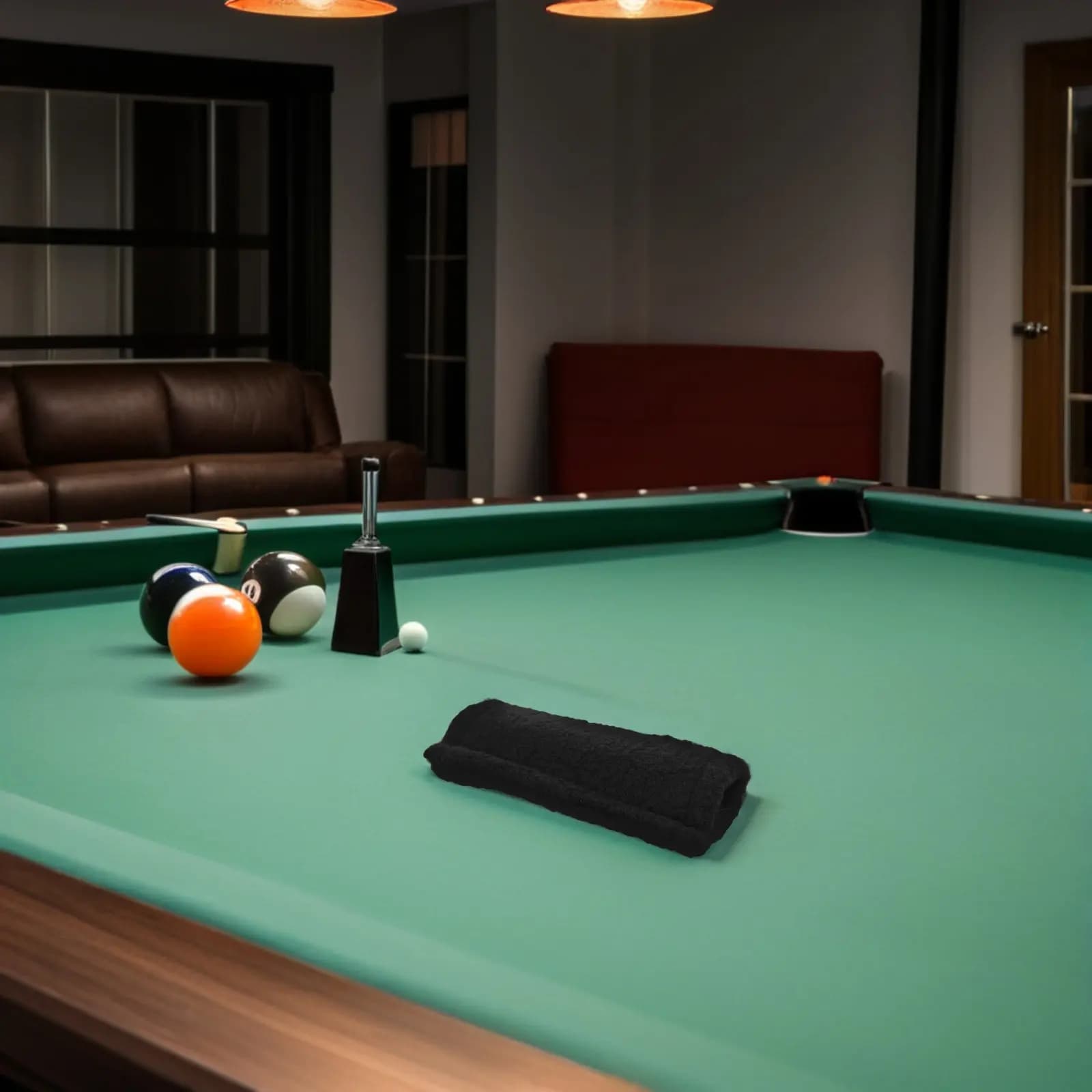 Kit di 4 Panni per la Pulizia delle Stecche da Biliardo, Lucidatore Efficiente per Stecche, Panno Morbido Riutilizzabile per Accessori da Biliardo e Snooker