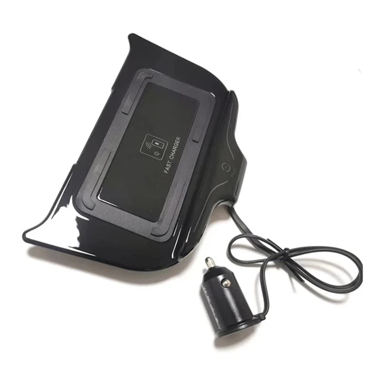 Quick charging panel for phone with central console for 15 W car wireless charger for Porsche Panamera 2017-2023- A015