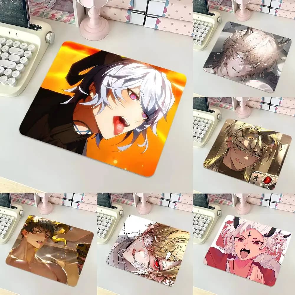 Game What In Hell Is Bad Origin Mousepad Small LockEdge Mouse Pad For Gamers Computer Desk Pad Rectangular Anti-slip Rubber