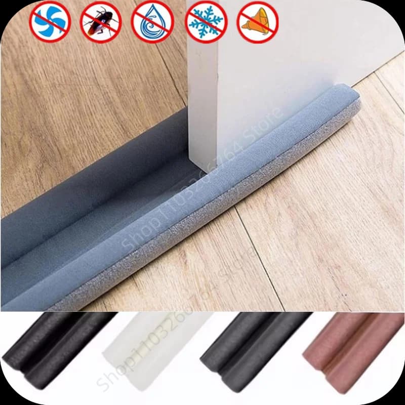 93cm Door Bottom Seal Strip Door Bottom Weatherstrip Thickened Cold-proof Noise Reduction Sealing Strip Anti-Rat Cockroach Seal