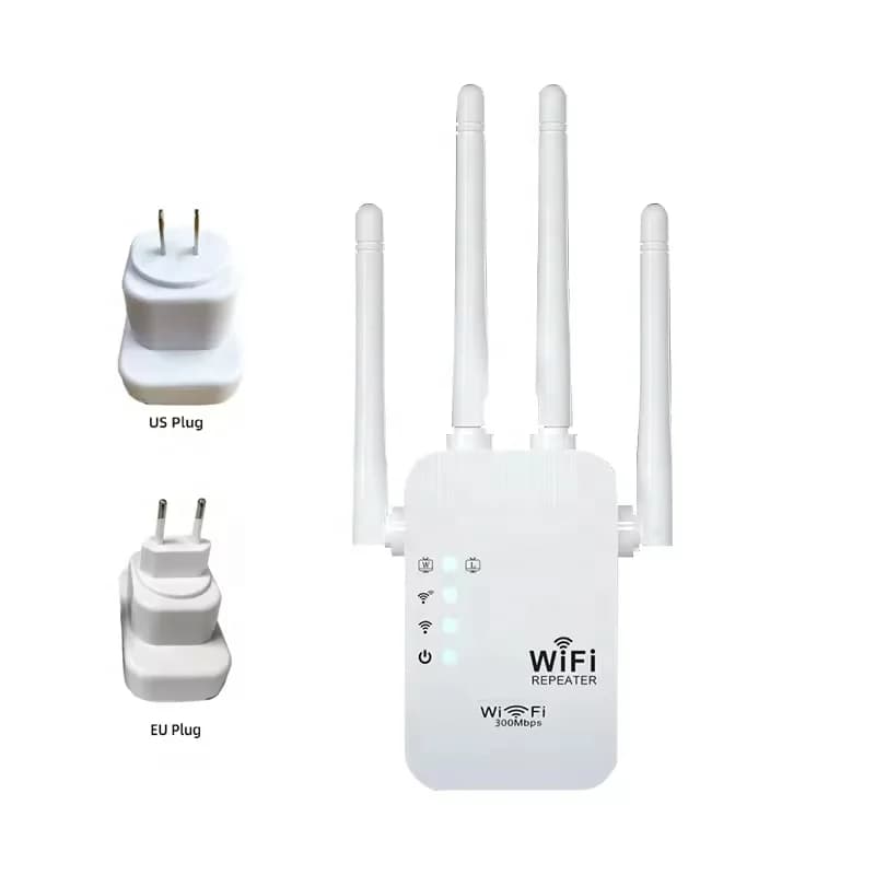 Ripetitore di segnale extender wireless 2.4G Ripetitore di segnale Wifi 300Mbps con punto di accesso porta Ethernet
