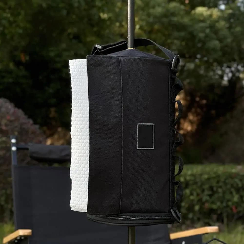 Borsa portaoggetti per carta igienica Porta carta igienica in tessuto Porta carta igienica da campeggio portatile Custodia organizer per escursioni all'aperto