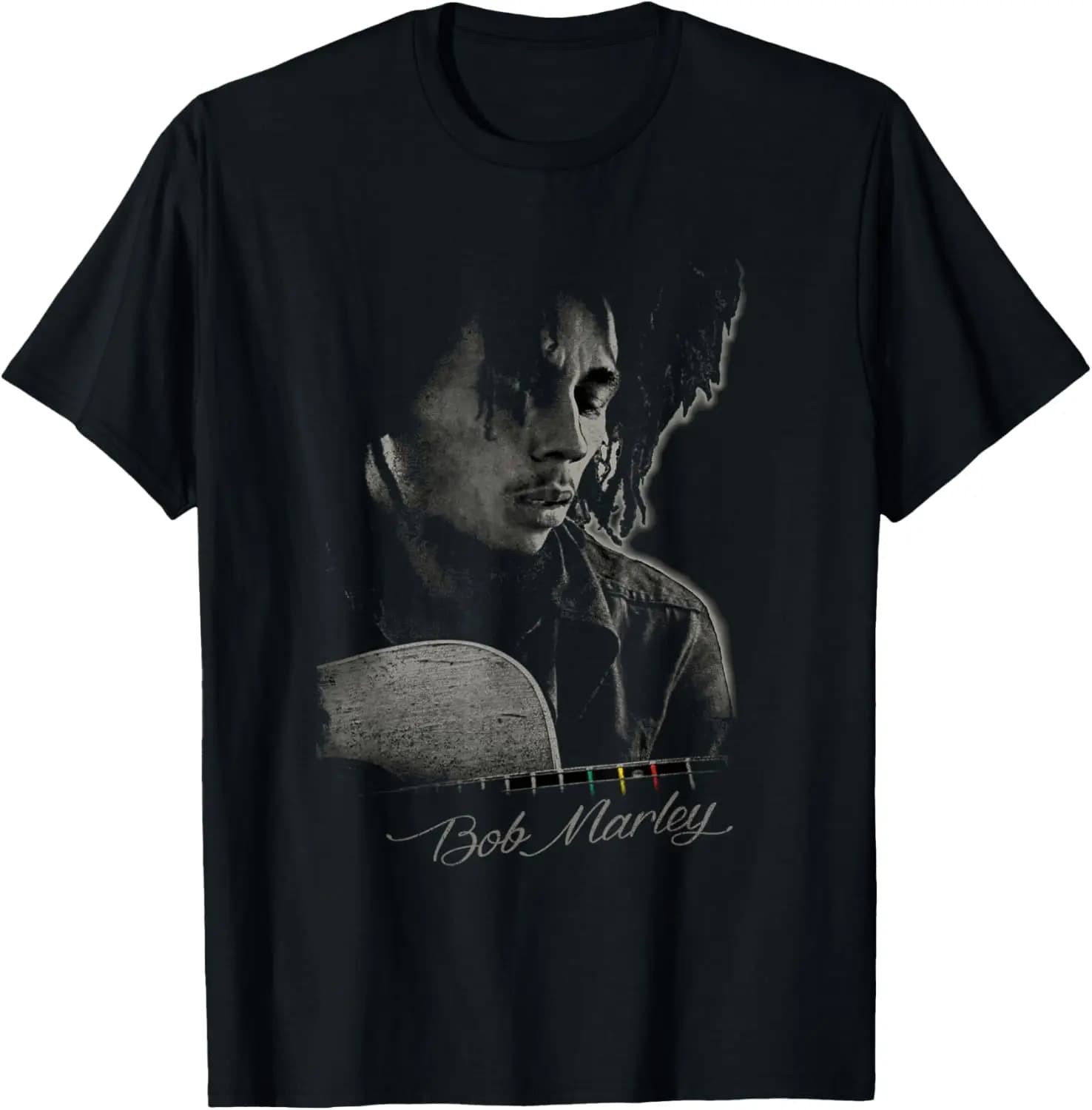 Catch A Fire Guitar Tee T-Shirt Small Comfortable, supportive, quick-drying short-sleeve crew neck—suitable for everyday casual wear.