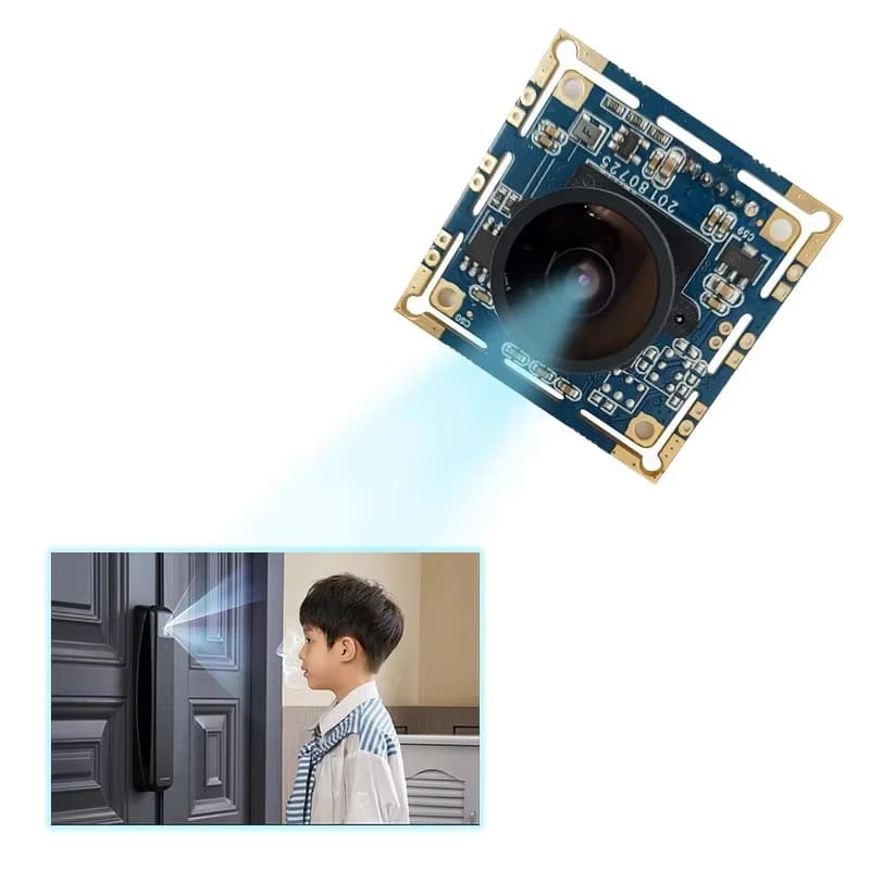 Webcam 2MP 1080P 30fps con Riconoscimento Facciale, Modulo Fotocamera USB IMX322, Uscita H264 per Microscopio