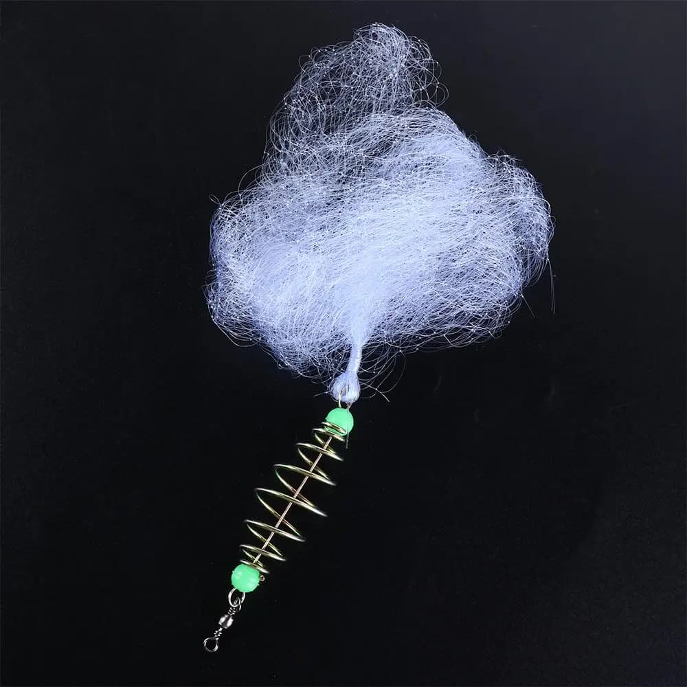 Netto Perline luminose Cast Gill Feeder Esca Trappola Aragosta Trappola Granchio Web Minnow Trappola Trappola da pesca Rete da pesca Trappola Pesce di mare Rete