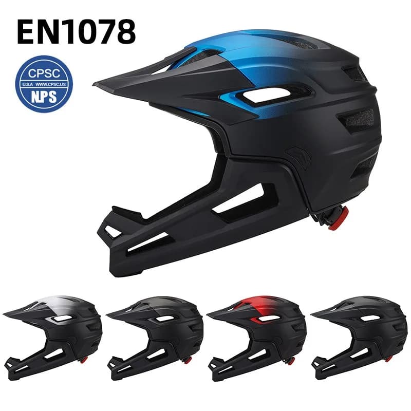 New mountain bike helmet for off-road, full competition helmet for downhill, motorcycle helmet for adults