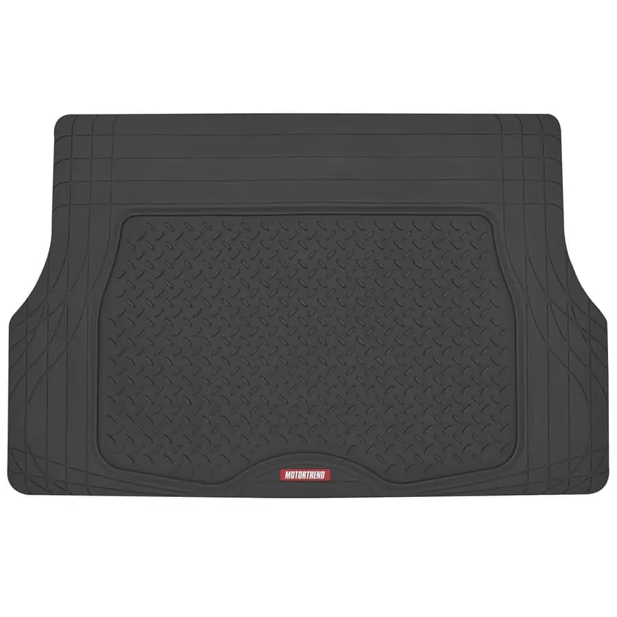 Tappetini per Bagagliaio Auto Resistenti, Adattabili per Auto, Camion e SUV, Protezione per Tutte le Stagioni, Nero 31,5 x 50 BK