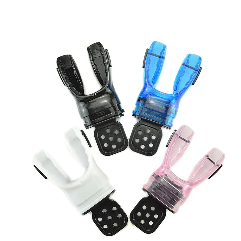 Boccaglio per immersione in Silicone da 1 pezzo bocchino per boccaglio modellabile per Scuba boccaglio per boccaglio termoplastico