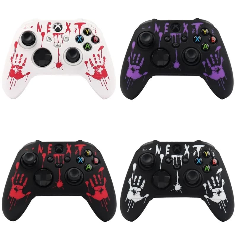 Custodia morbida per controller di gioco in silicone per Xbox Series XS Custodia in pelle di controllo Accessori per gamepad video
