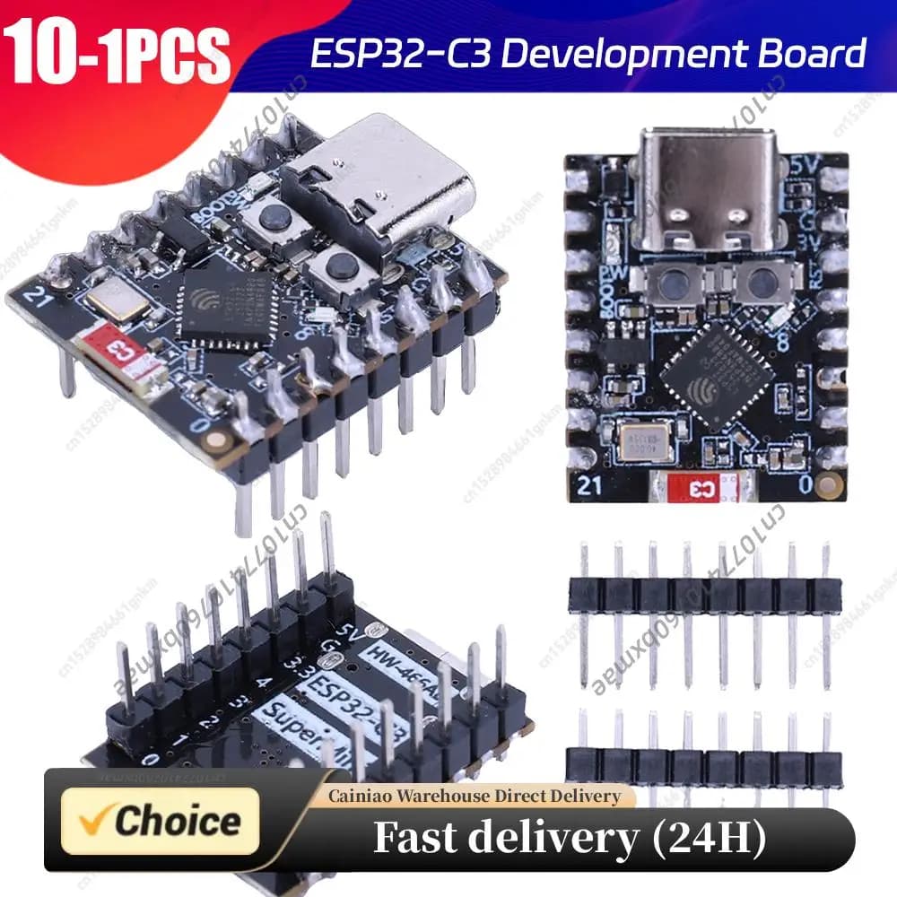 1-10PCS ESP32-C3 ESP32 C3 SuperMini WiFi Bluetooth-Compatible for Arduino
