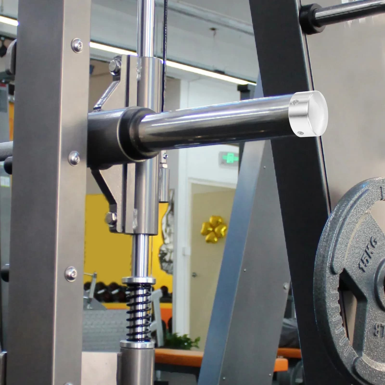 2 Set di Coperture Terminali per Maniglie in Lega di Alluminio Leggera per Attrezzature da Palestra, Barre per Trazioni, Corrimani, Tubi per Allenamento e Attrezzi per Allenamento della Forza